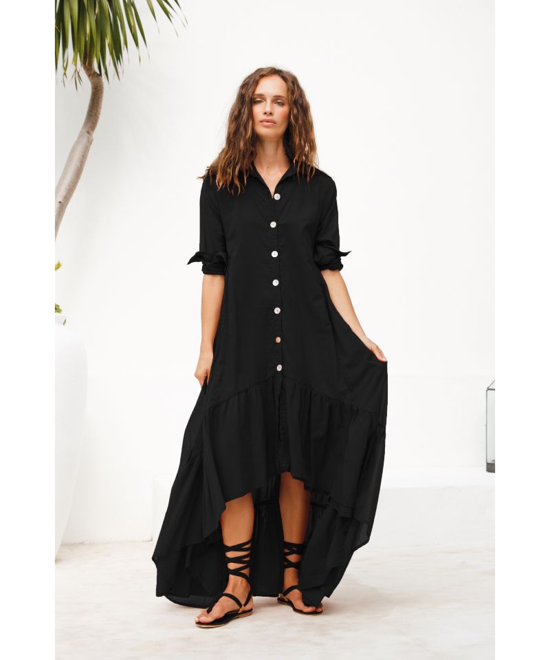 rumba shirt with ruffles